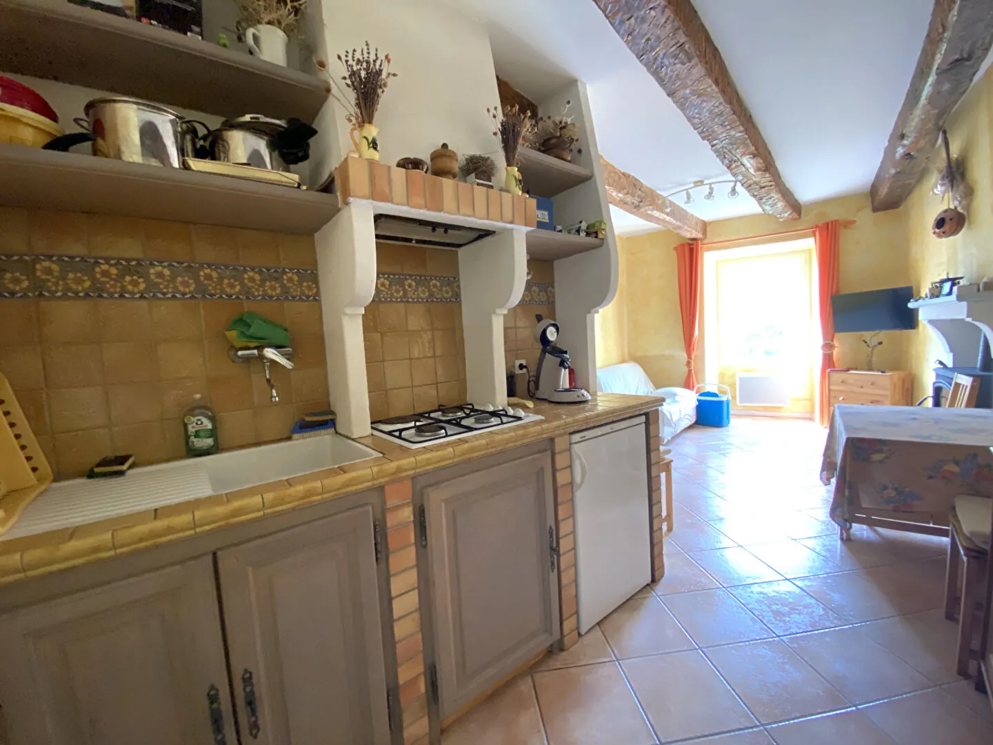 Appartement T2 lumineux à Montclus, proche Serres et la Germanette 