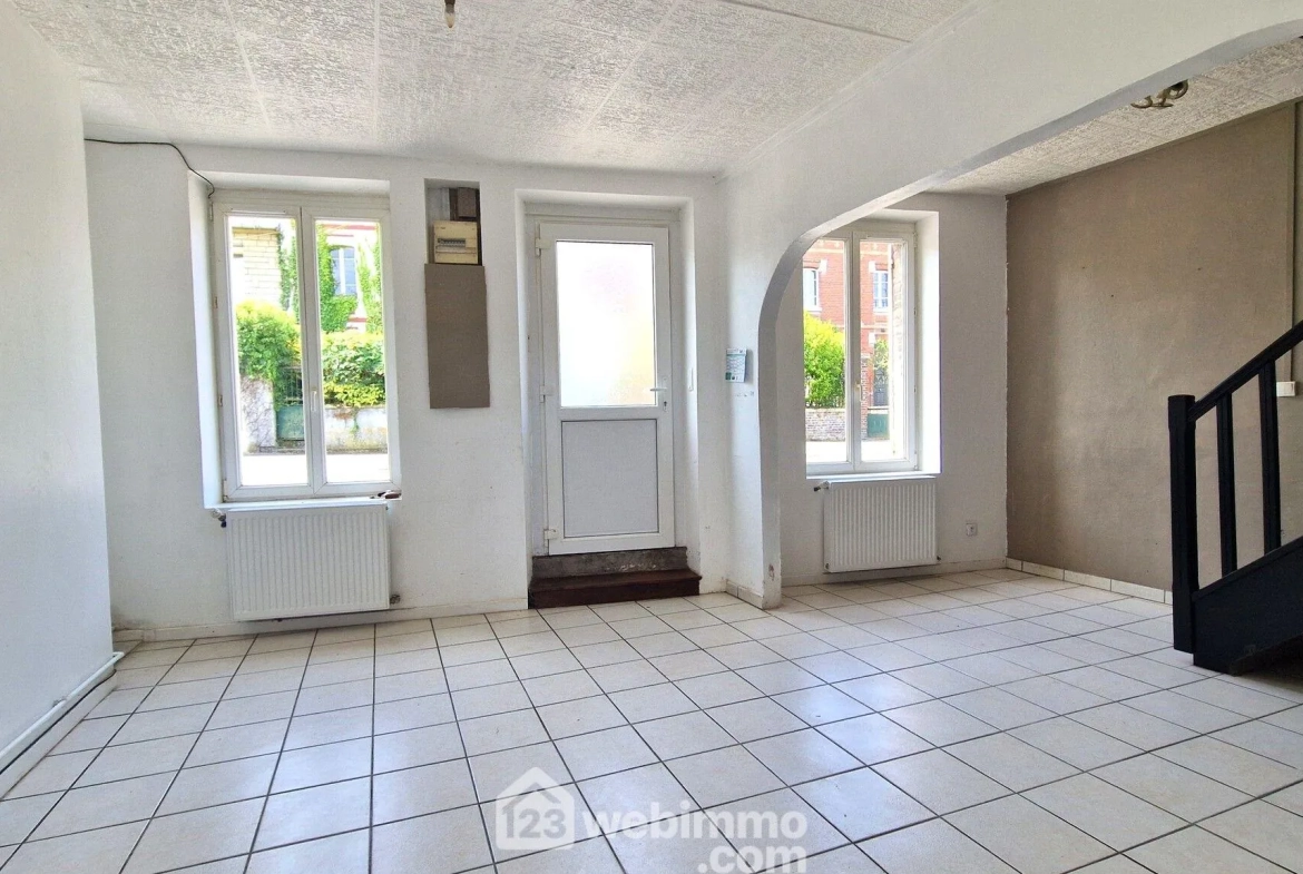 Charmante maison de 75m² à Laon avec jardin, dépendance et cave 