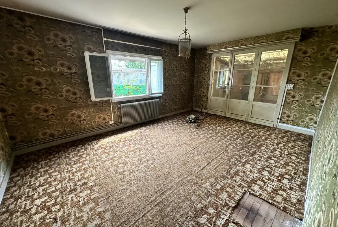 Maison à vendre à Cenon de 100 m² avec jardin et garage proche tramway 