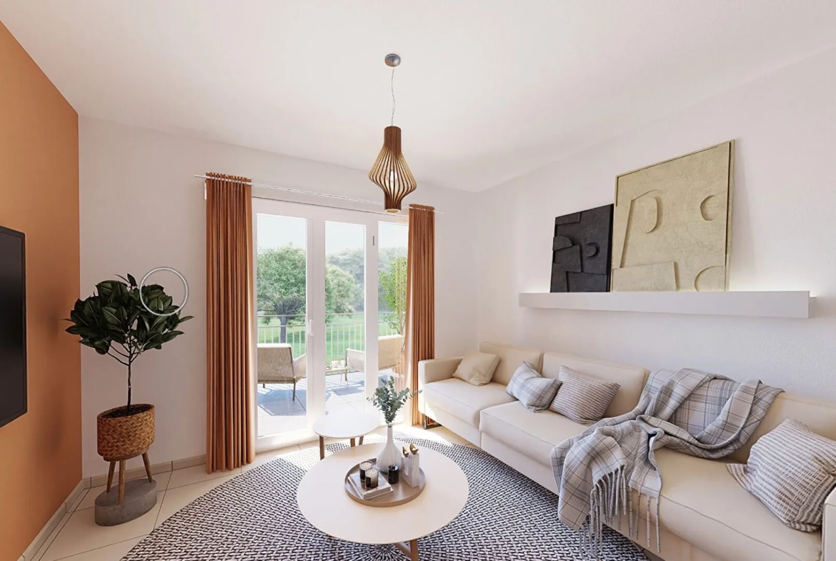 Appartement neuf T2 et T3 à Sainte Maxime en VEFA avec terrasse et parking privé 
