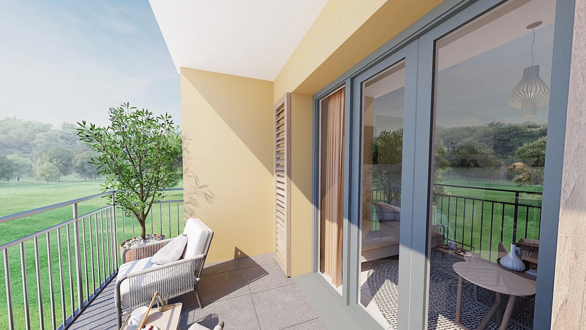 Appartement neuf T2 et T3 à Sainte Maxime en VEFA avec terrasse et parking privé 