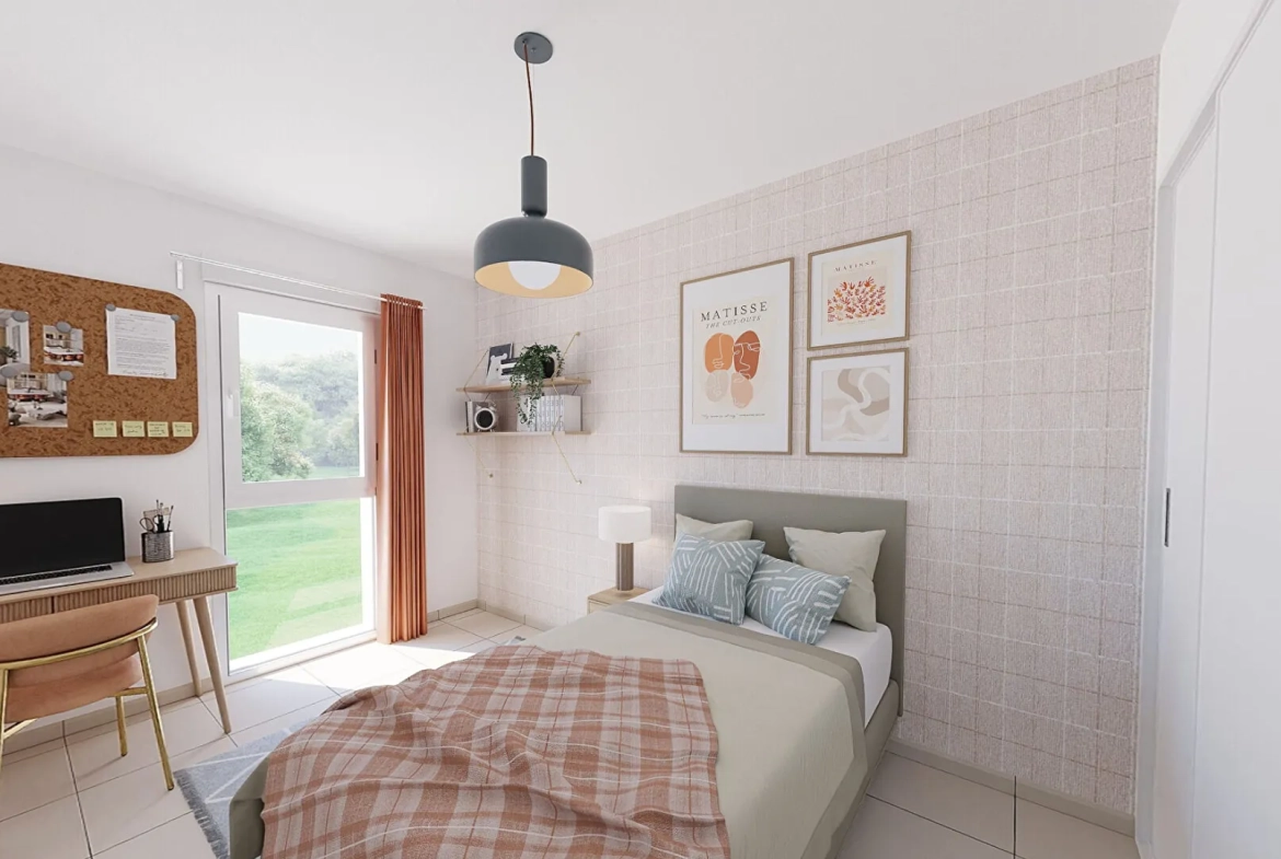 Appartement neuf T2 et T3 à Sainte Maxime en VEFA avec terrasse et parking privé 