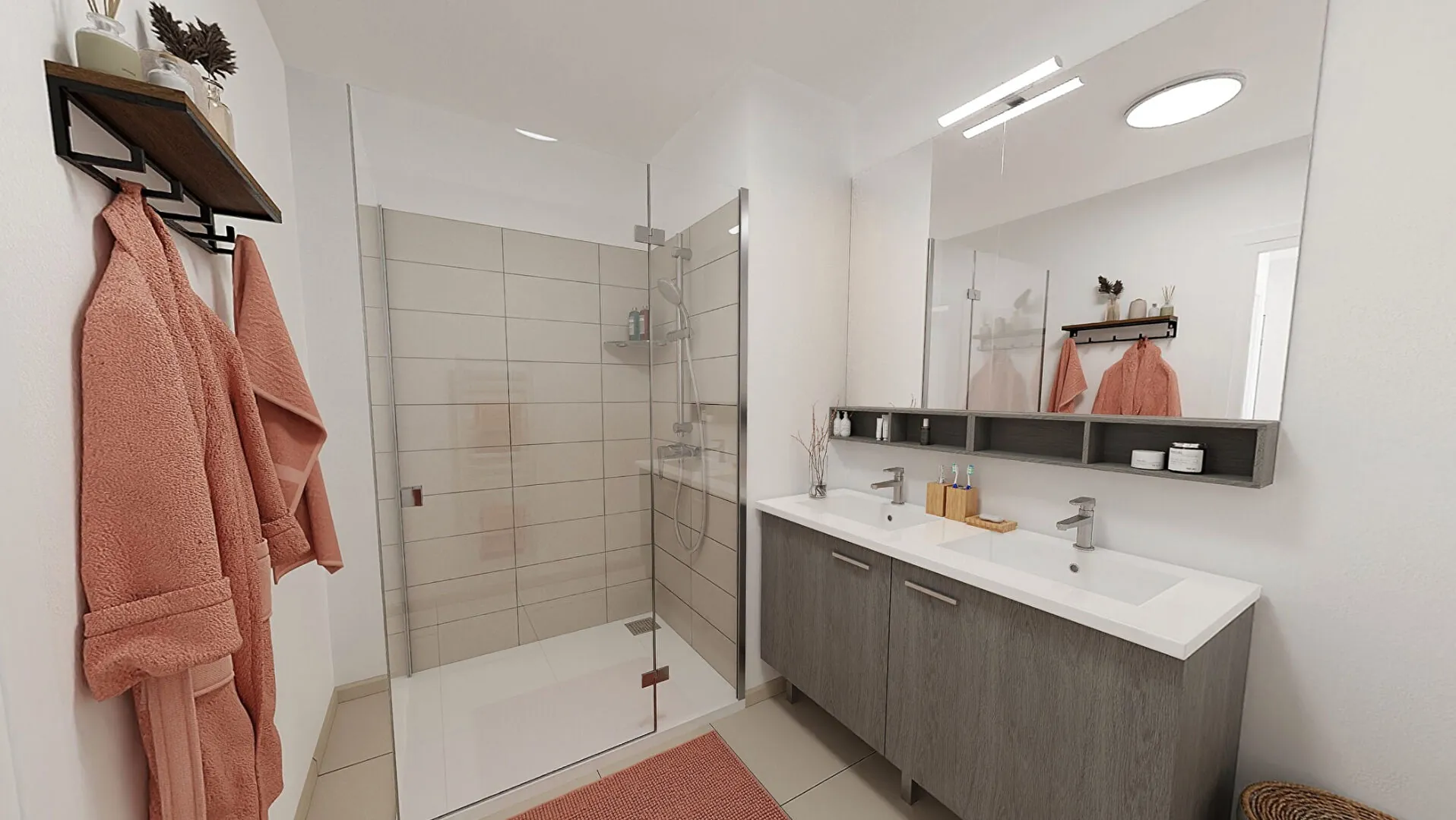 Appartement neuf T2 et T3 à Sainte Maxime en VEFA avec terrasse et parking privé 