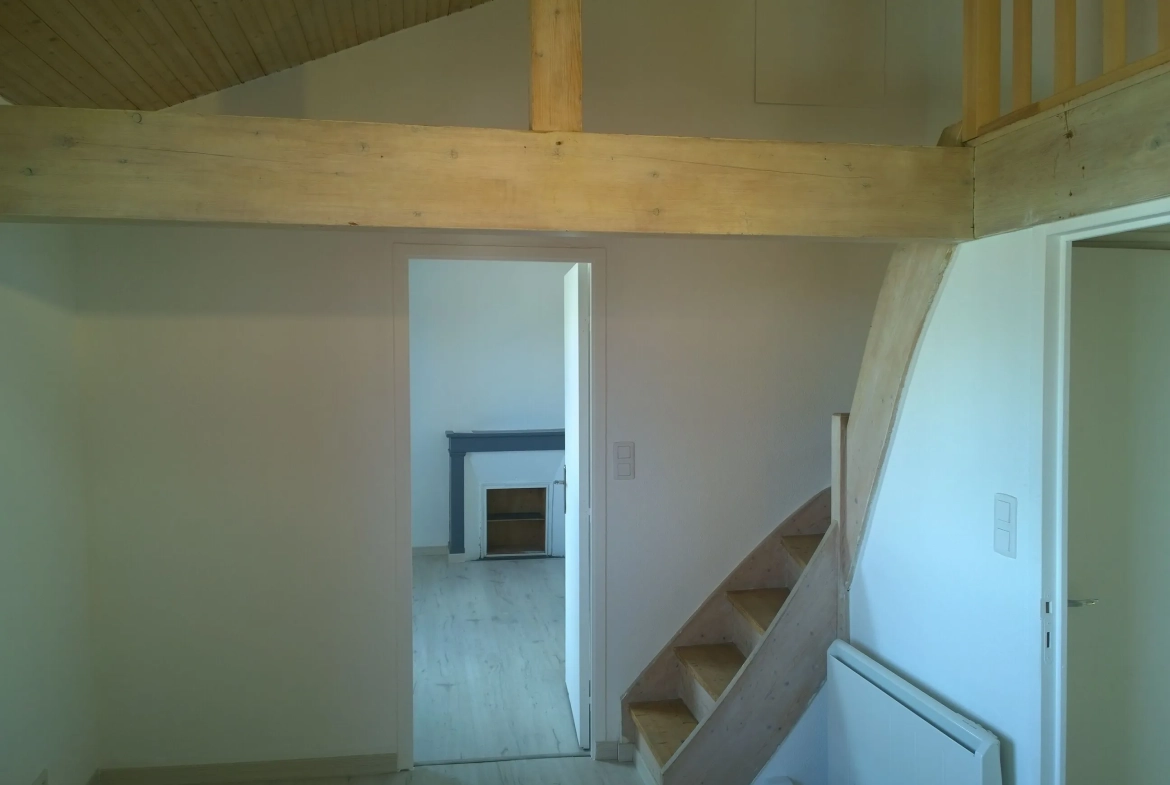 Appartement duplex en vente à Nantes près de la Place Viarme - Charme et authenticité 