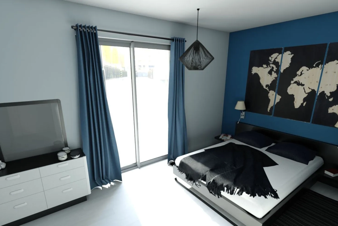 Maison neuve de 110 m² à Cour-Cheverny, moderne et écologique 