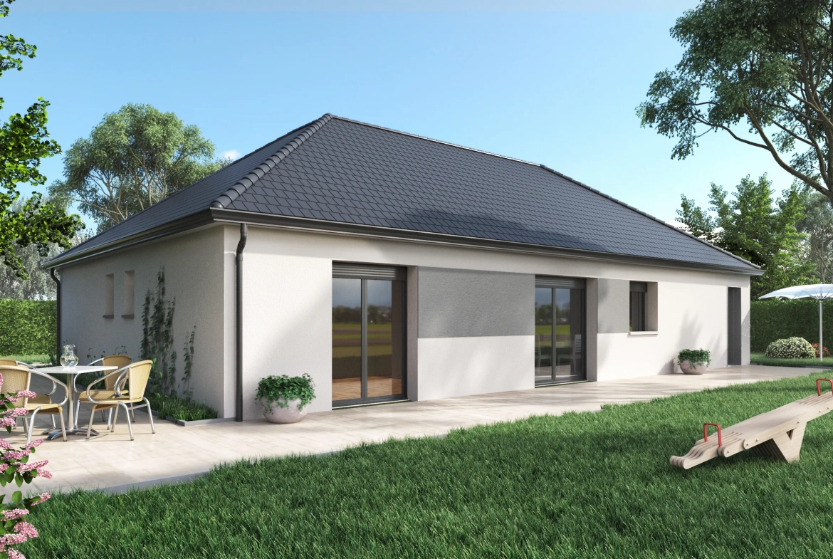 Maison neuve de 110 m² à Cour-Cheverny, moderne et écologique 