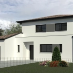 Maison neuve 4 pièces avec terrasse et jardin à Villeneuve-lès-Bouloc