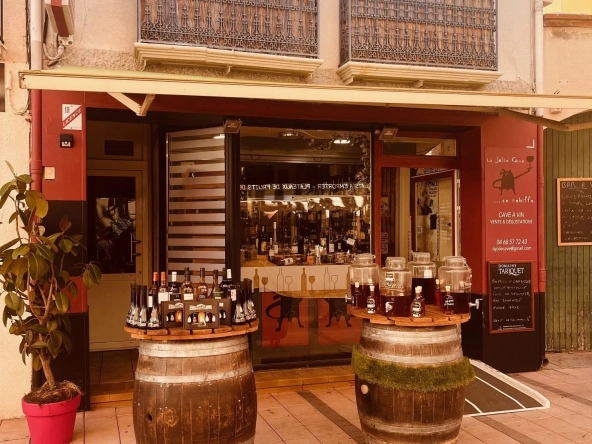 A vendre fonds de commerce cave à vins et épicerie fine à Saint-Laurent-de-la-Salanque