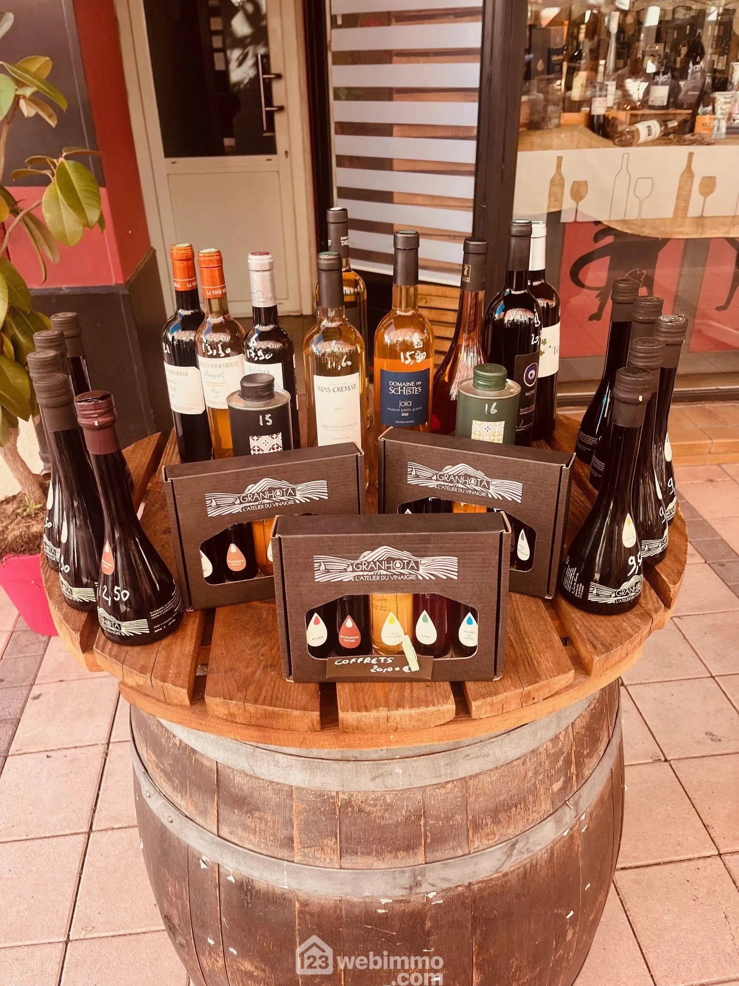 A vendre fonds de commerce cave à vins et épicerie fine à Saint-Laurent-de-la-Salanque 