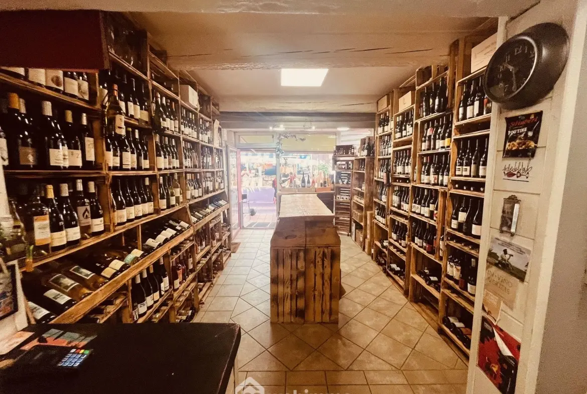 A vendre fonds de commerce cave à vins et épicerie fine à Saint-Laurent-de-la-Salanque 