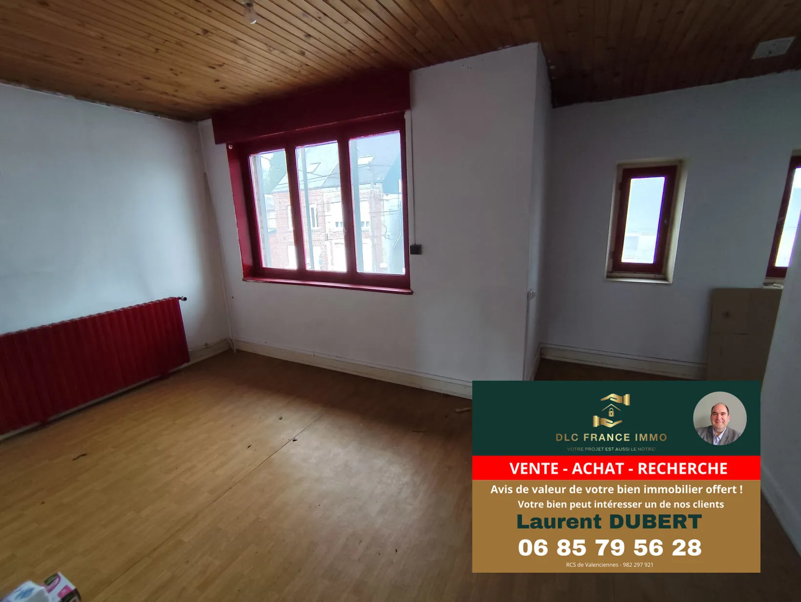 Maison à Berlaimont avec grand potentiel, 3 chambres, terrain de 992 m² 