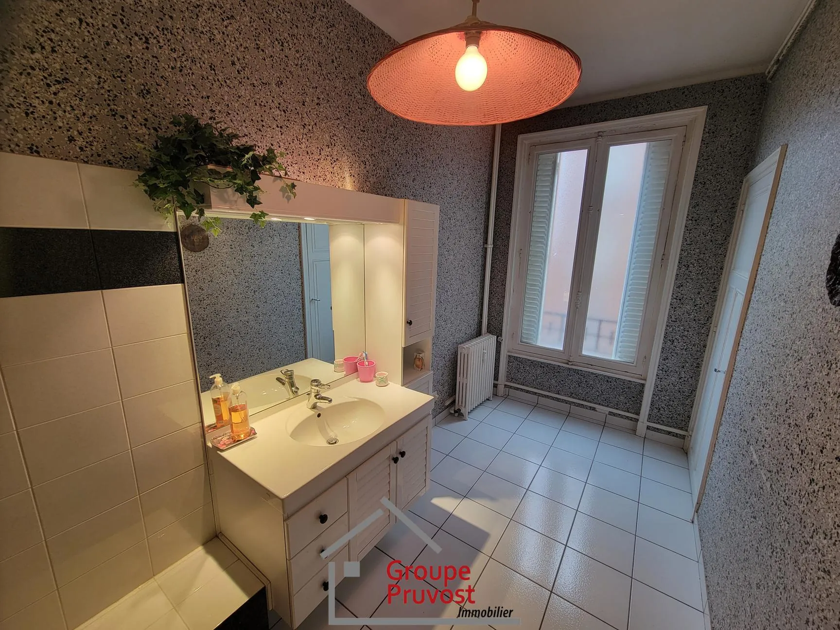 Grand appartement de 134 m² avec garage et cave en plein centre de Roanne 