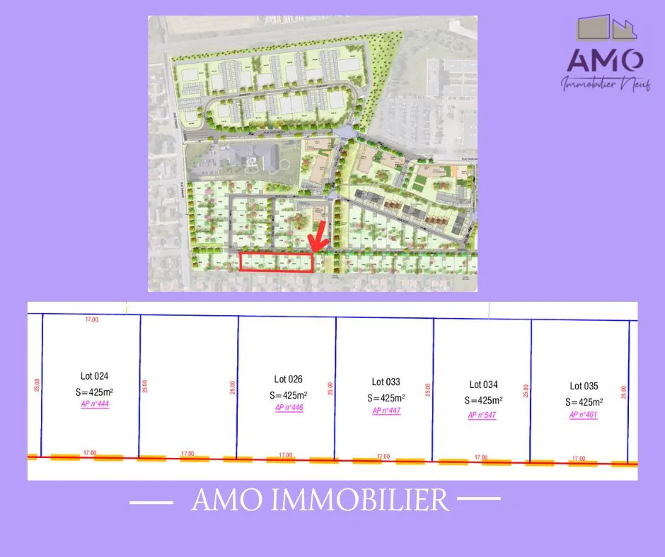 Cinq terrains constructibles de 425 m² à La Chapelle-Saint-Mesmin - Opportunité à saisir 