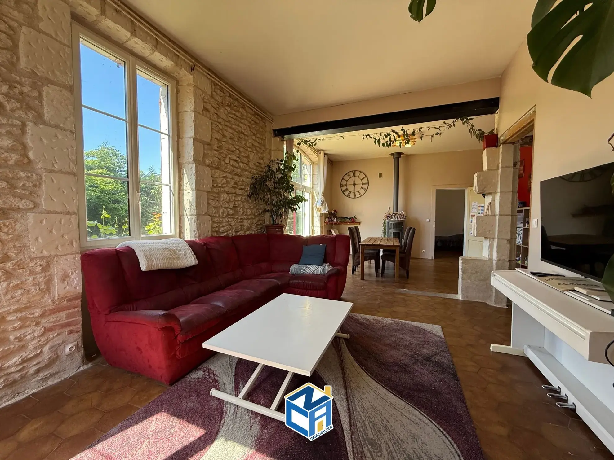 Maison de campagne 4 chambres avec garage et dépendance à Le Liège 37460 