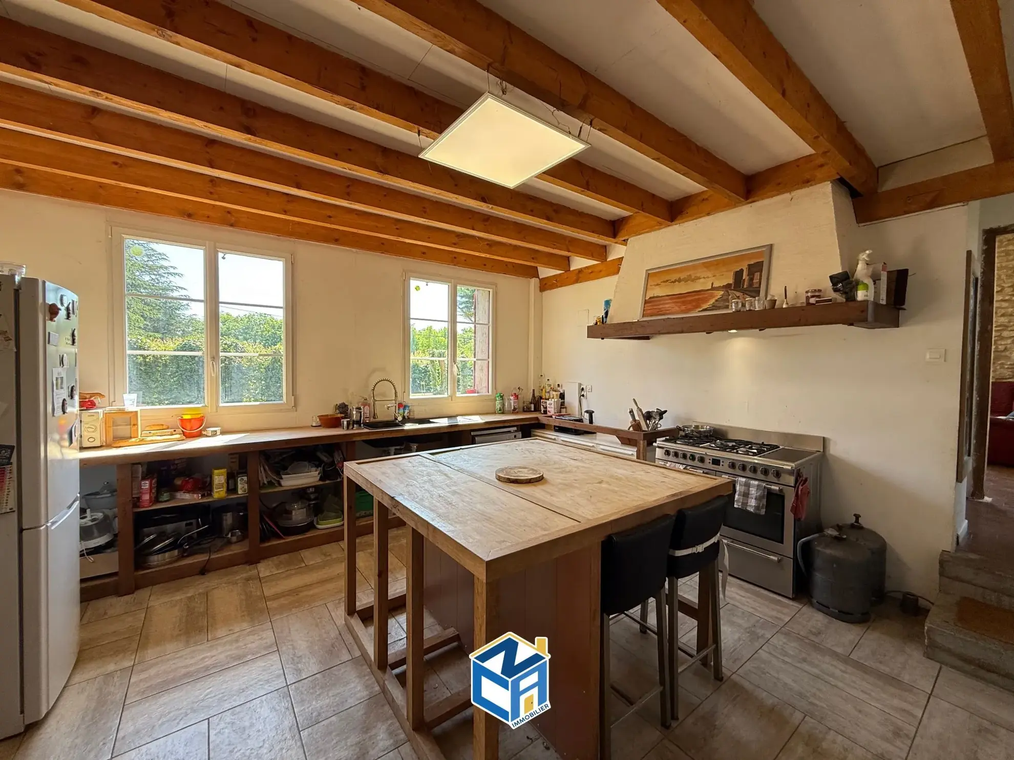 Maison de campagne 4 chambres avec garage et dépendance à Le Liège 37460 