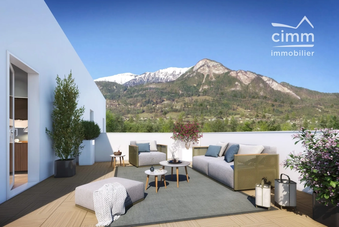 Achat Appartement T2 Neuf à Marnaz, Haute-Savoie - Livraison 2027 