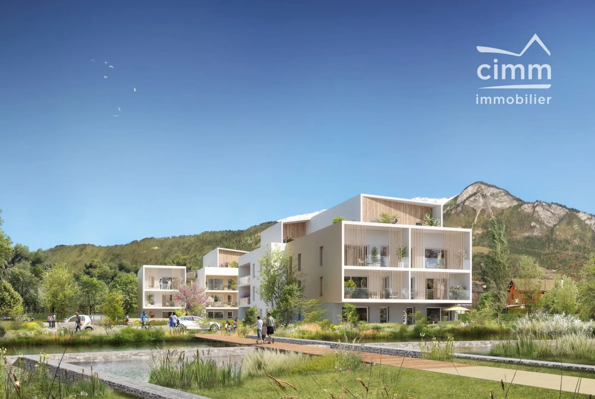Achat Appartement T2 Neuf à Marnaz, Haute-Savoie - Livraison 2027 