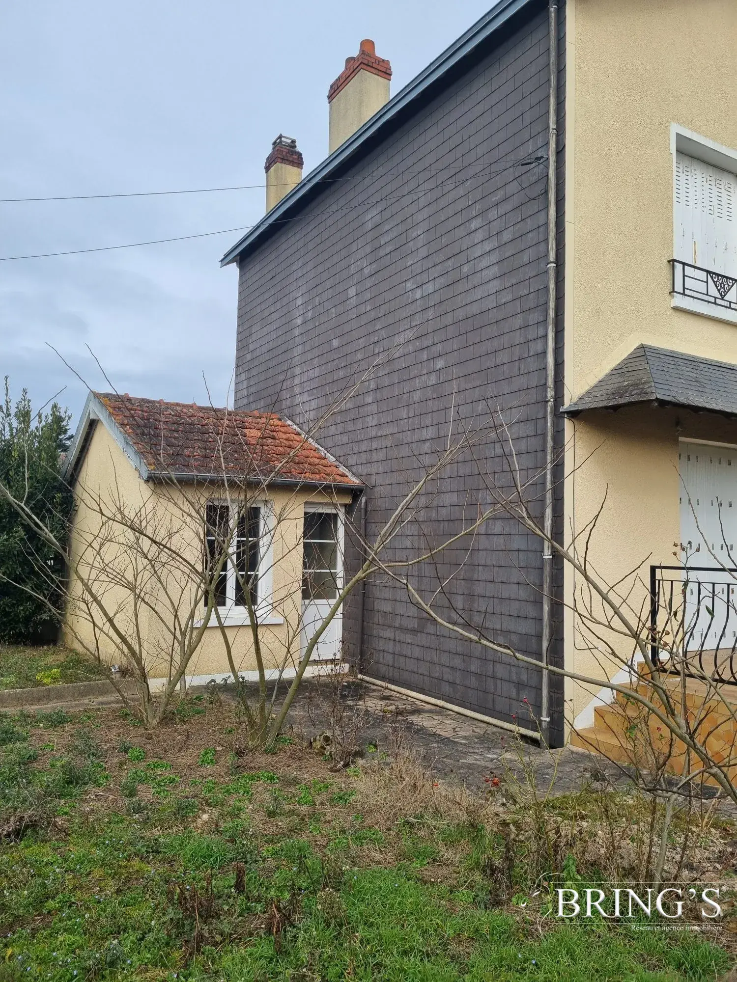Maison de ville 1930 avec jardin à Déols - Charmante et spacieuse 