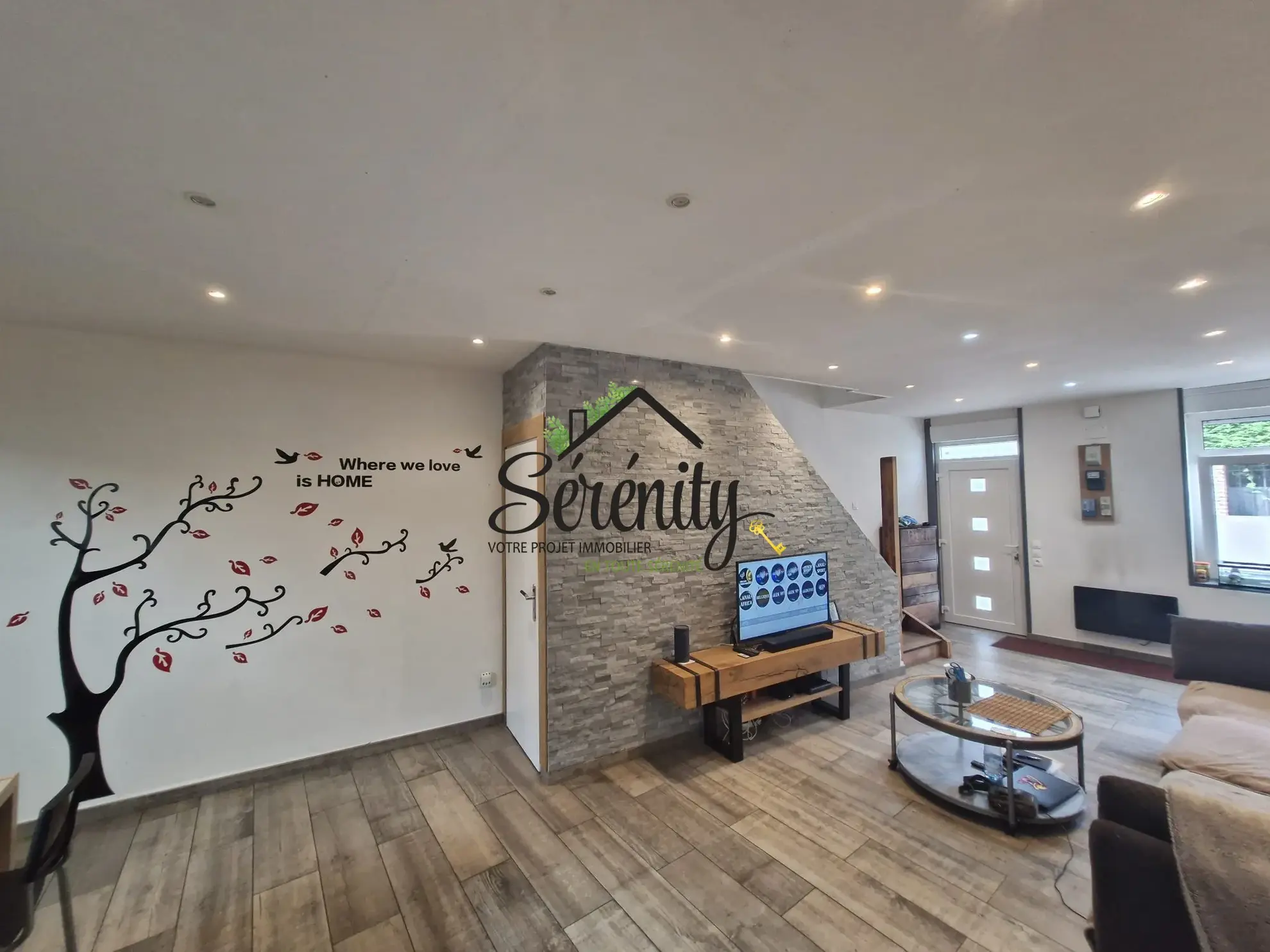 Maison à vendre à Rouvroy – Charmante maison de ville avec jardin et garage 