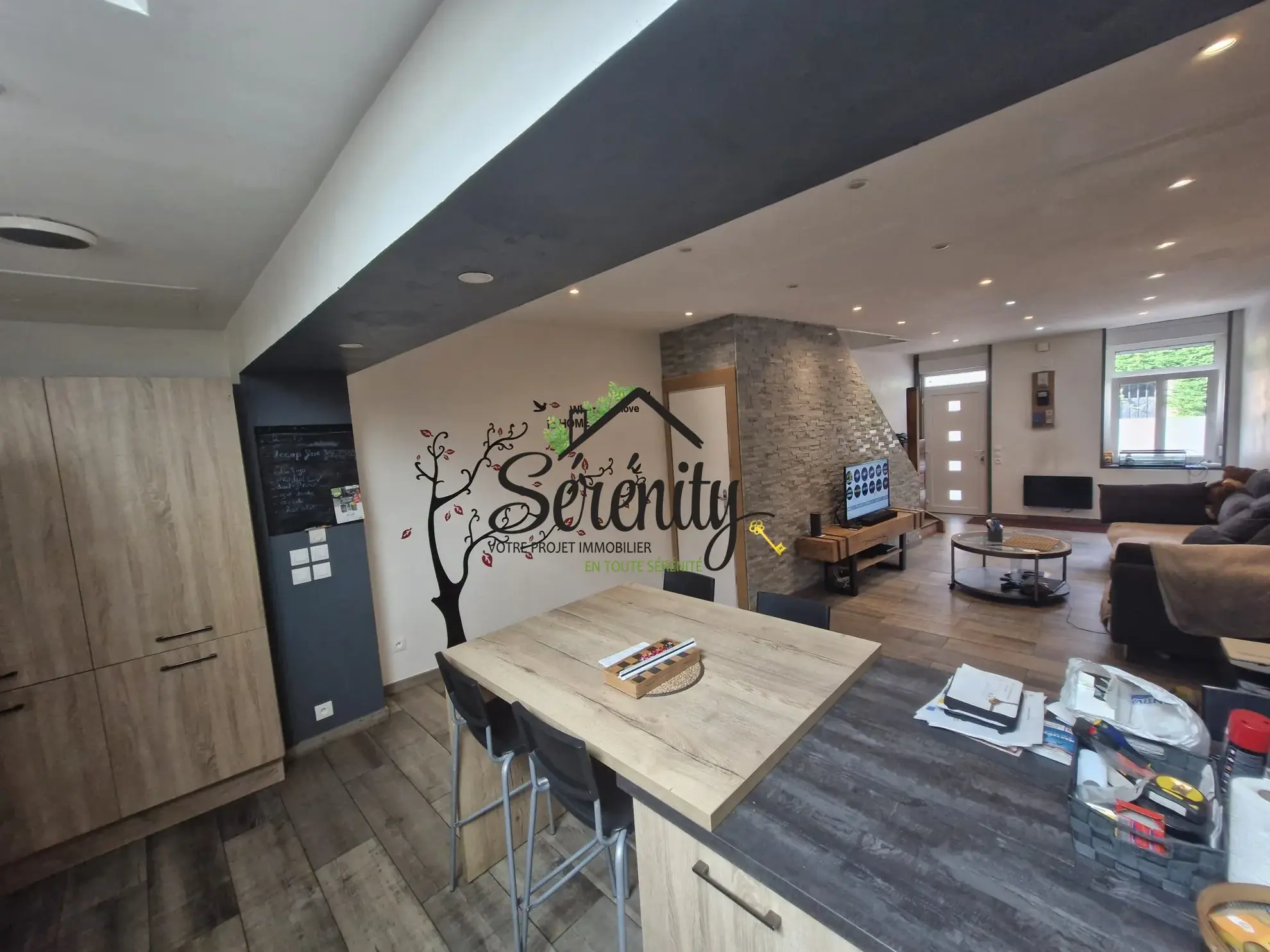 Maison à vendre à Rouvroy – Charmante maison de ville avec jardin et garage 