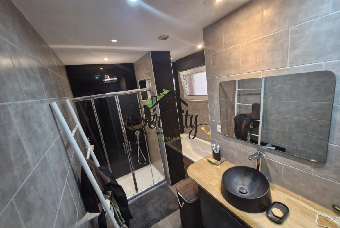Maison à vendre à Rouvroy – Charmante maison de ville avec jardin et garage 