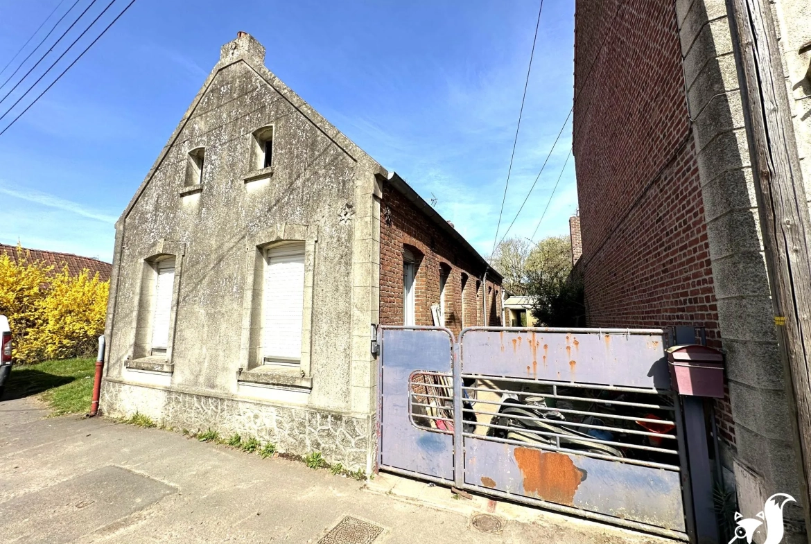 Maison à vendre à Montigny-en-Cambrésis – Projet de rénovation avec potentiel 