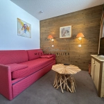 Appartement T2 à Belle Plagne dans la résidence BERYL, pied des pistes, idéal investissement ou résidence secondaire