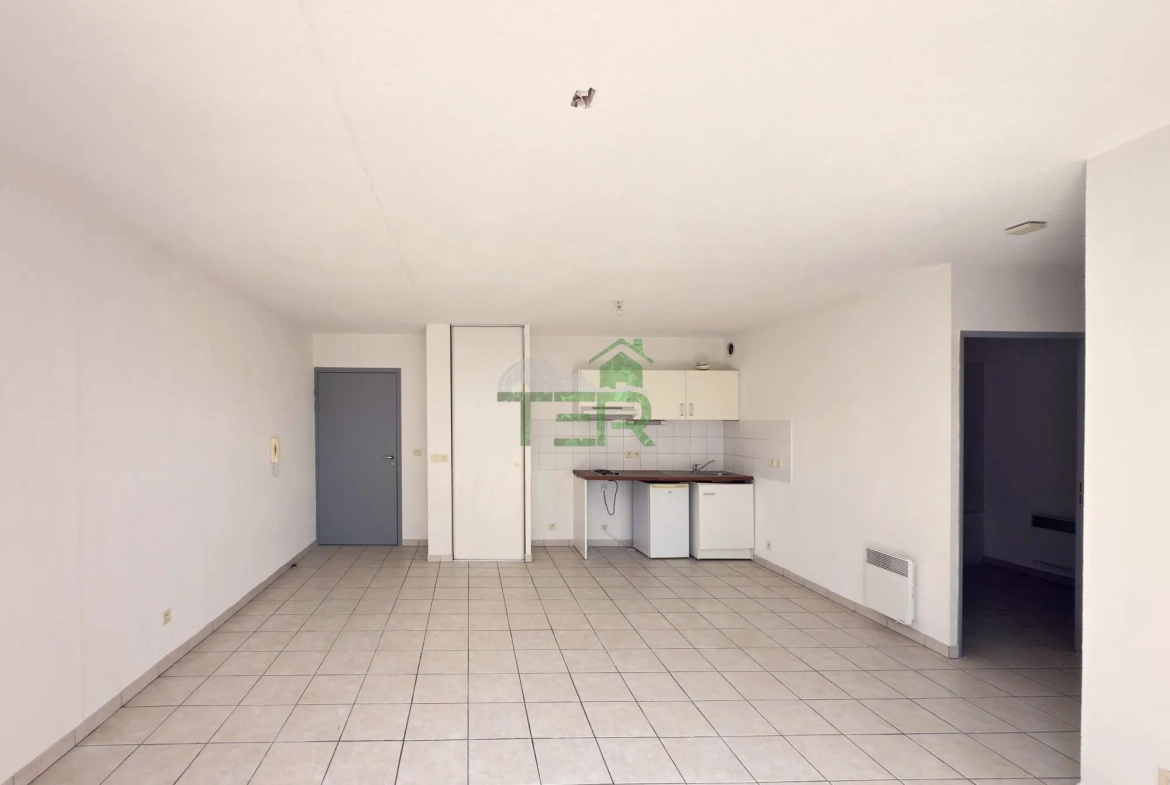 Appartement T2 à Montpellier Cellenueve avec terrasse et parking en dernier étage 