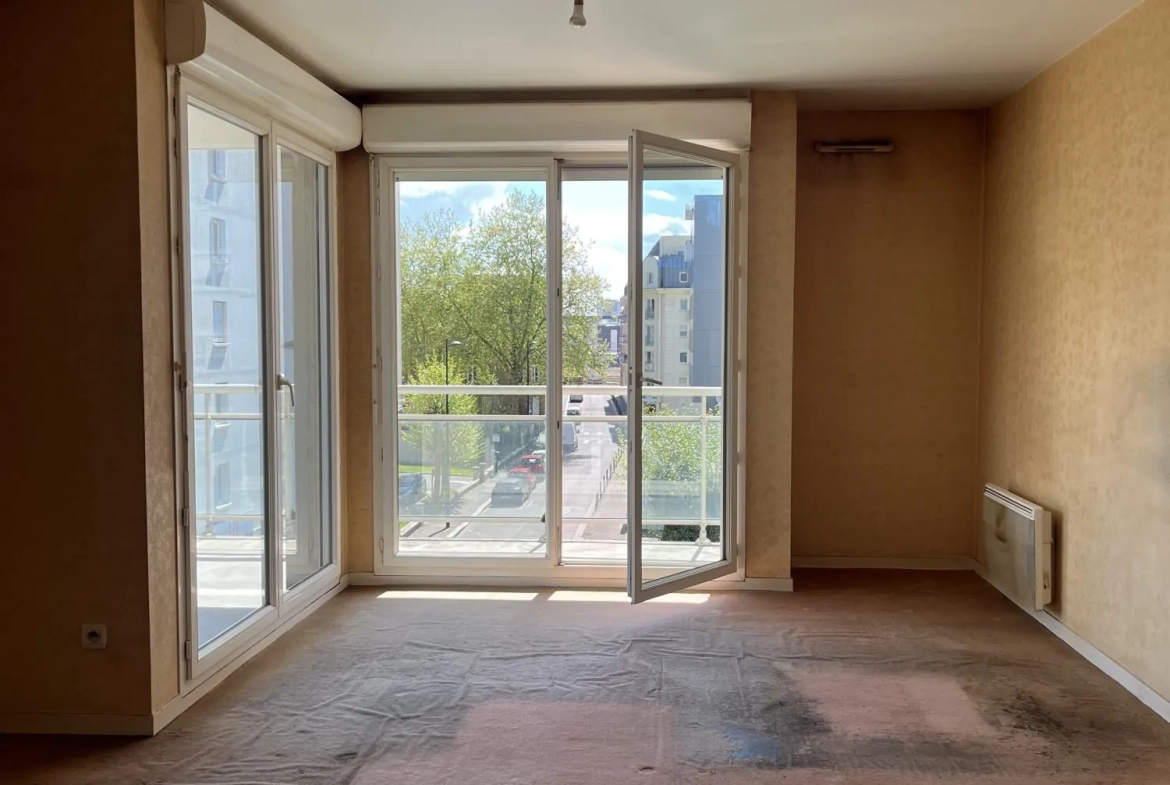 Appartement T3 lumineux de 57m² avec balcon et garage à Le Havre 