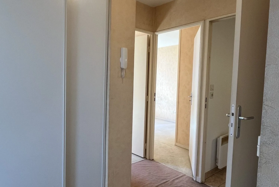Appartement T3 lumineux de 57m² avec balcon et garage à Le Havre 