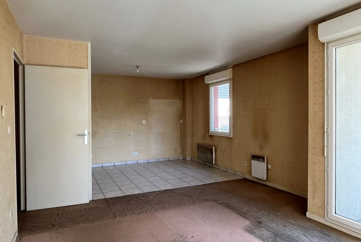 Appartement T3 lumineux de 57m² avec balcon et garage à Le Havre 