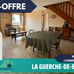A Vendre Maison 100m² avec 2 Chambres et Garage-Hangar à La Guerche-de-Bretagne