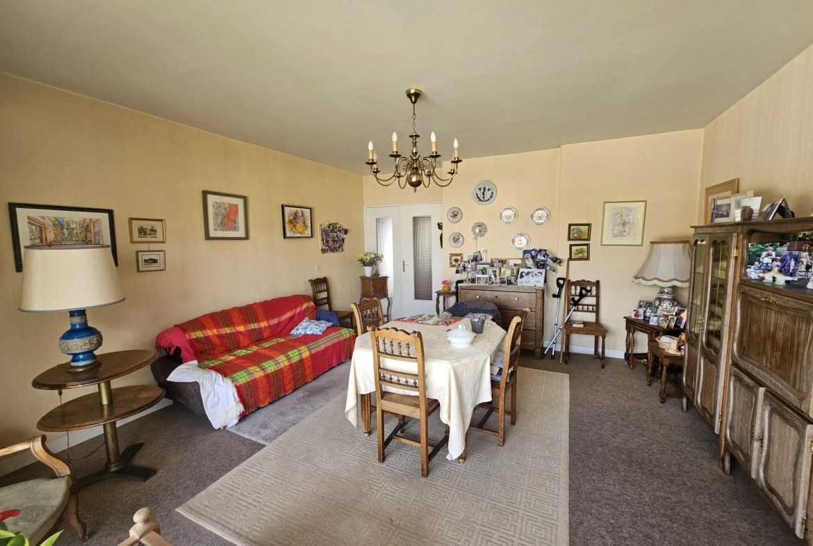 Charmant appartement T3 de 74 m² à Vendeville, balcon, cave et parking sécurisé 