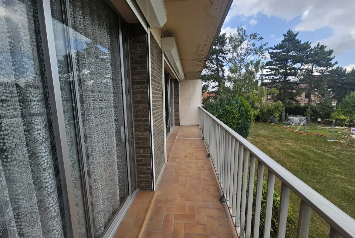 Charmant appartement T3 de 74 m² à Vendeville, balcon, cave et parking sécurisé 