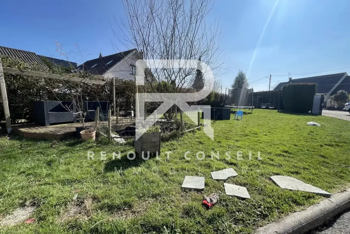 Maison de 120 m² Carrez à Franqueville-Saint-Pierre avec garage et terrasse 