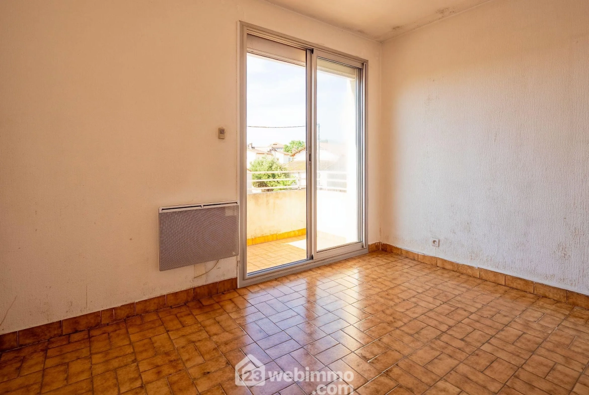 Maison T3 avec terrasse et parking à Agde – Opportunité à saisir 