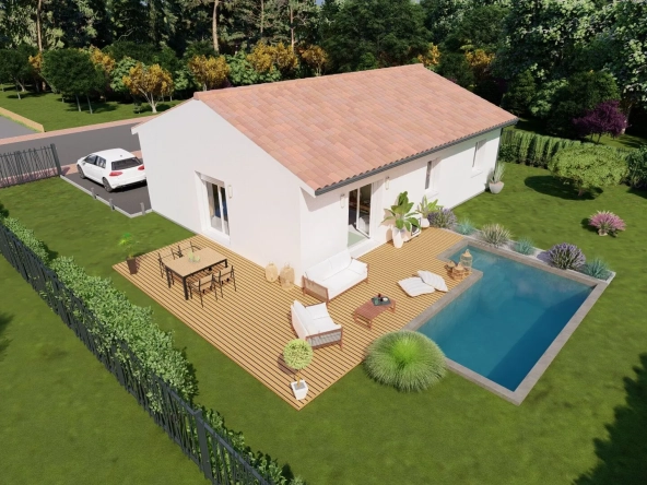 Maison écologique de plain-pied à Saubusse - 80 m² neuve et personnalisable