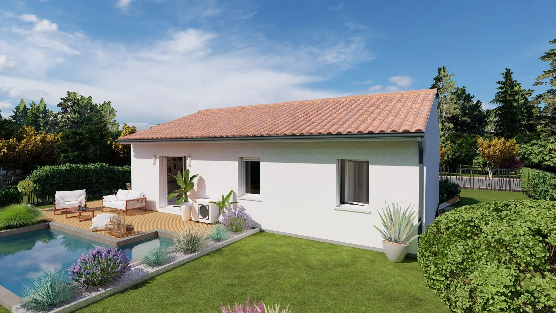 Maison écologique de plain-pied à Saubusse - 80 m² neuve et personnalisable 