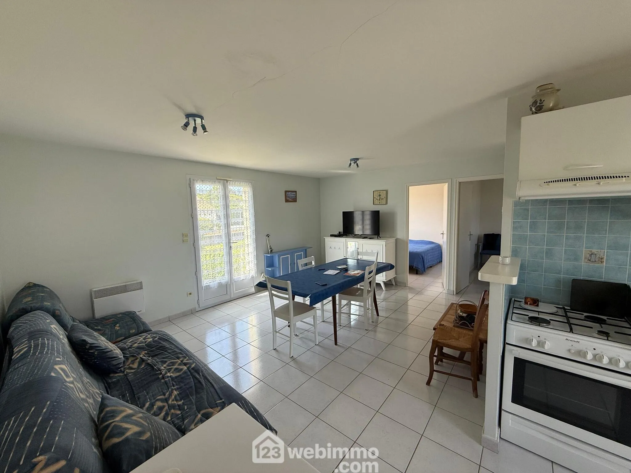 Maison de 70 m² à Longeville-sur-Mer, 3 chambres, terrasse, proche plages 