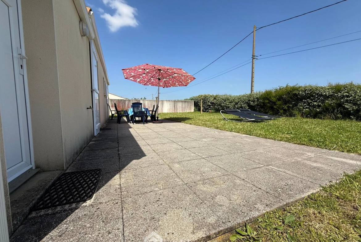 Maison de 70 m² à Longeville-sur-Mer, 3 chambres, terrasse, proche plages 