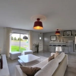Maison neuve de 108 m² à Tôtes avec 3 chambres, terrain 600 m² et prestations modernes