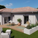Vente Terrain et Maison à Caupenne - 87m² Modernes et Sur Mesure