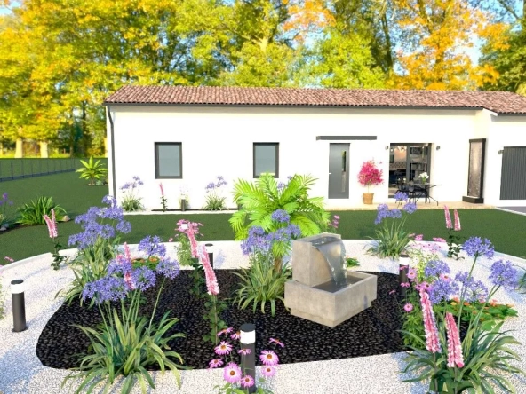 Modèle PRAGUE : Maison familiale moderne à Cocumont en vente dès 189 926 €