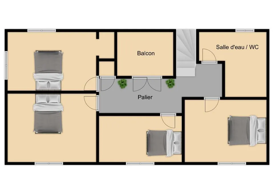 Maison de 160 m² avec piscine et grange à Saint-Martin-la-Pallu 