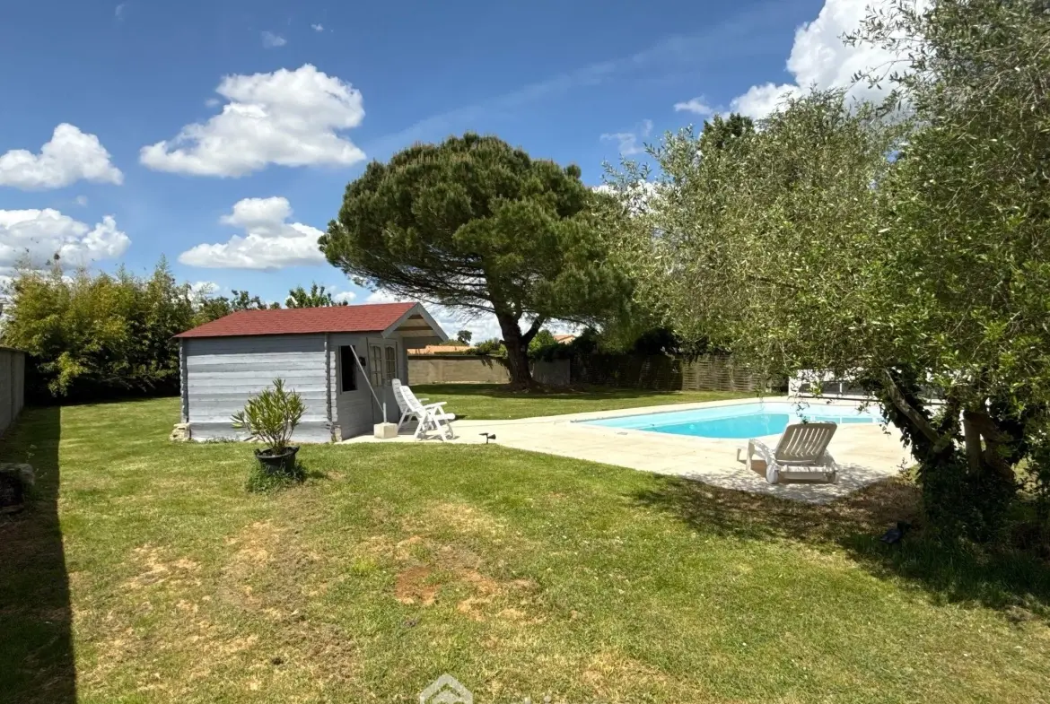 Maison de 160 m² avec piscine et grange à Saint-Martin-la-Pallu 