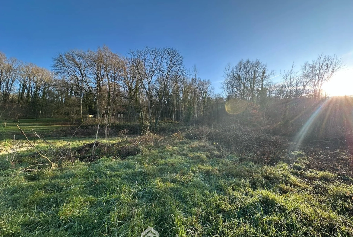 Terrain constructible de 987 m² à Vorges - Calme et viabilisé 