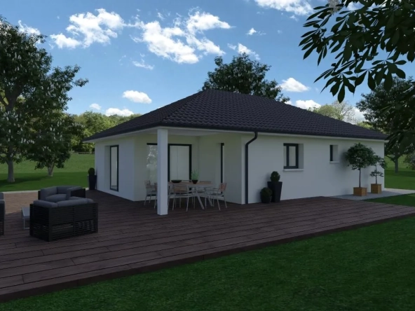 Maison à construire à Morestel à partir de 244 895 € - Offre limitée