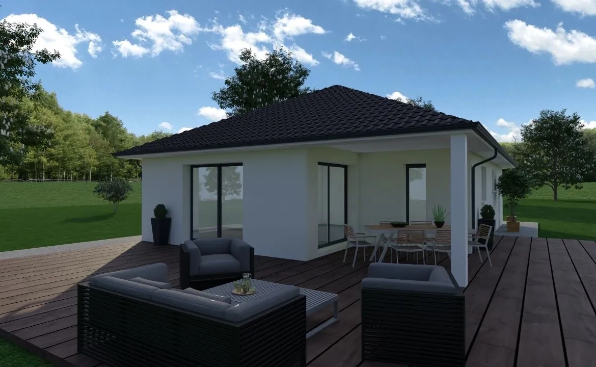 Maison à construire à Morestel à partir de 244 895 € - Offre limitée 
