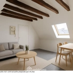 Appartement T1 bis rénové de 26 m² à Nay - Vue imprenable en centre-ville