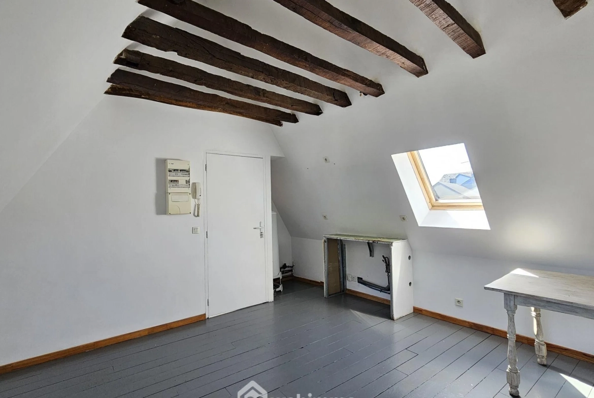 Appartement T1 bis rénové de 26 m² à Nay - Vue imprenable en centre-ville 